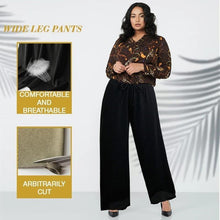 Load image into Gallery viewer, Ice Silk Wide Leg Women&#39;s Pants