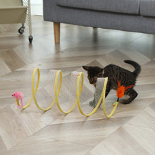 Load image into Gallery viewer, Folded Cat Tunnel Toy
