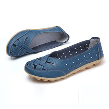 Load image into Gallery viewer, Comfortable and Flexible Leather Shoes for Women