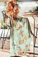 Load image into Gallery viewer, Best Bohemian Splicing Floral High-Waist Maxi Dresses