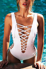 Load image into Gallery viewer, New Sexy Lace-up One Piece Swimsuit.MO