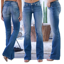 Load image into Gallery viewer, 70s Stretchy Hip-up Jeans
