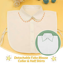 Load image into Gallery viewer, Detachable Fake Blouse Collar &amp; Half Shirts