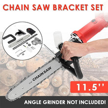 Load image into Gallery viewer, Electric Chainsaw Bracket Set for Angle Grinder(11.5 inch)