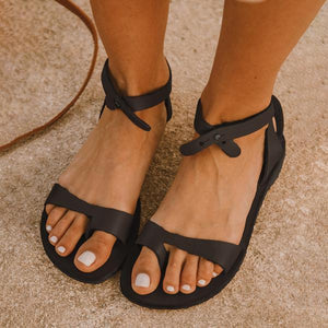 Simple Buckle Open Toe Casual Sandals