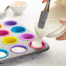 Load image into Gallery viewer, Reusable Silicone Baking Cups