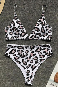 New High-waist Leopard Print Bikini.LI