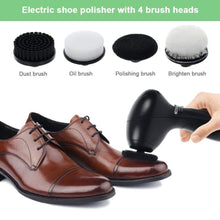 Load image into Gallery viewer, Electric Shoe Polisher，4 brush heads