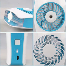 Load image into Gallery viewer, Mini Handheld Water Spray Fan