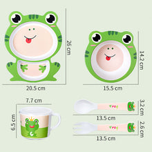 Load image into Gallery viewer, Bamboo Fiber Children&#39;s Tableware