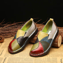 Load image into Gallery viewer, New Fashion Women&#39;s Leather Flat Shoes