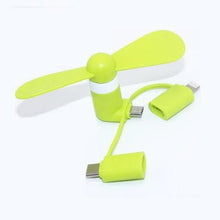 Load image into Gallery viewer, Portable Mini Cooling Fan For Android, IOS&amp;Type C