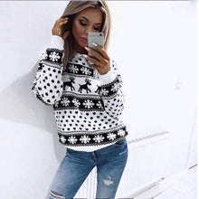 Load image into Gallery viewer, Women New Christmas Xmas Knitted Pullover Sweater